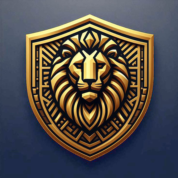 Tổng hợp mẫu logo sư tử nhôm đúc sang trọng, ấn tượng